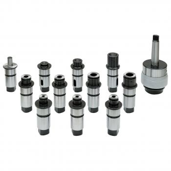 Bernardo Gewindeschneid-Schnellwechselfutterset MK 2 / M6 - M30 / 12 tlg.